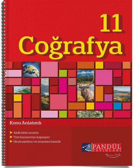 Pandül Yayınları 11. Sınıf Coğrafya Konu Anlatımlı