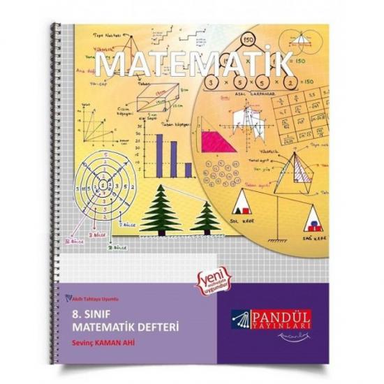 Pandül Yayınları 8. Sınıf Matematik Defteri
