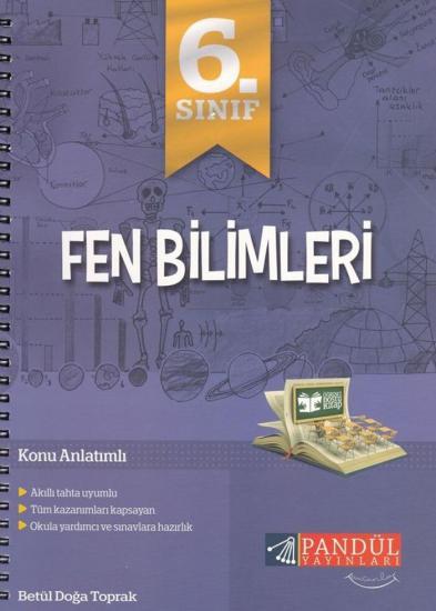 Pandül Yayınları 6. Sınıf Fen Bilimleri Defteri
