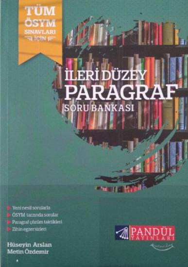 Pandül Yayınları TYT AYT İleri Düzey Paragraf Soru Bankası
