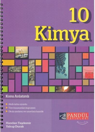 Pandül Yayınları 10. Sınıf Kimya Konu Anlatımlı