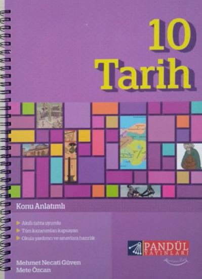 Pandül Yayınları 10. Sınıf Tarih Defteri