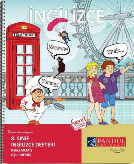 Pandül Yayınları 8. Sınıf İngilizce Defteri