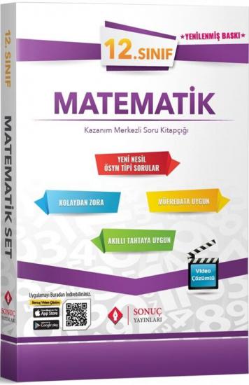 Sonuç Yayınları 12. Sınıf Matematik  Kazanım Merkezli Soru Kitapçığı Seti