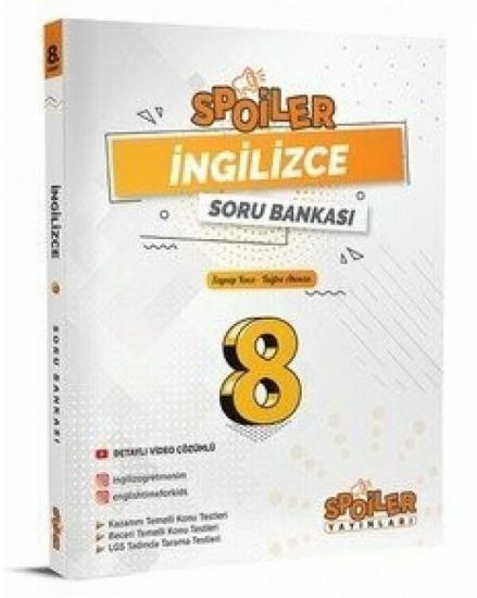 Spoiler Yayınları 8. Sınıf LGS İngilizce Soru Bankası