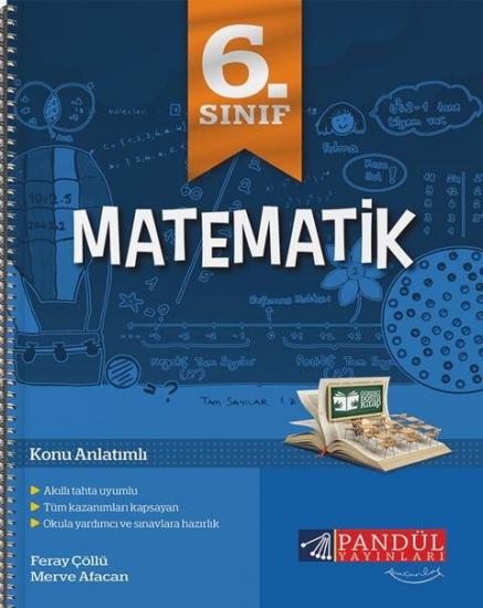 Pandül Yayınları 6. Sınıf Matematik Defteri