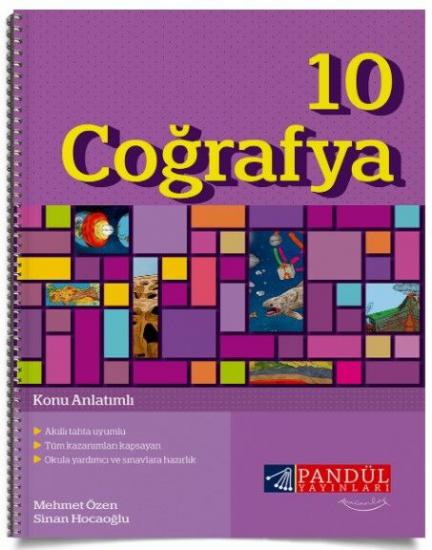 Pandül Yayınları 10. Sınıf Coğrafya Defteri