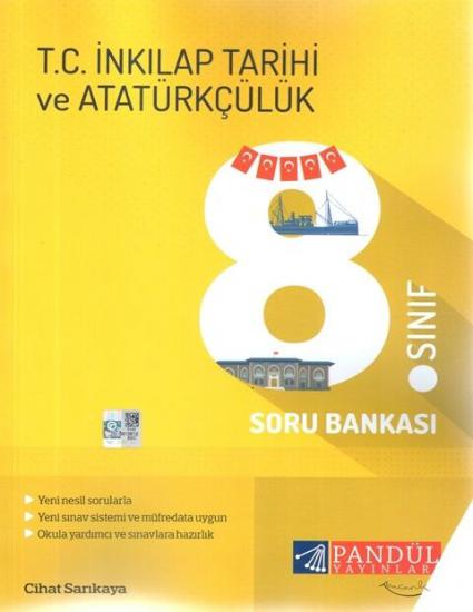 Pandül Yayınları 8. Sınıf İnkılap Tarihi ve Atatürkçülük Soru Bankası