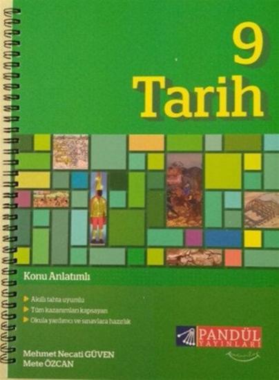 Pandül Yayınları 9. Sınıf Tarih Defteri